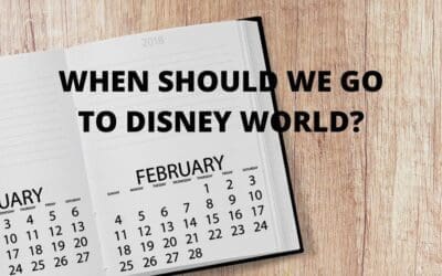 When Should I Take My Family to Disney World?