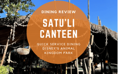 Disney Dining Review – Satu’li Canteen